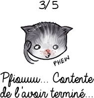 3 - Contente de l'avoir terminé