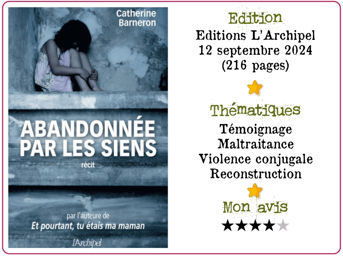 [Lecture] Abandonnée par les siens (Catherine&nbsp;Barneron)
